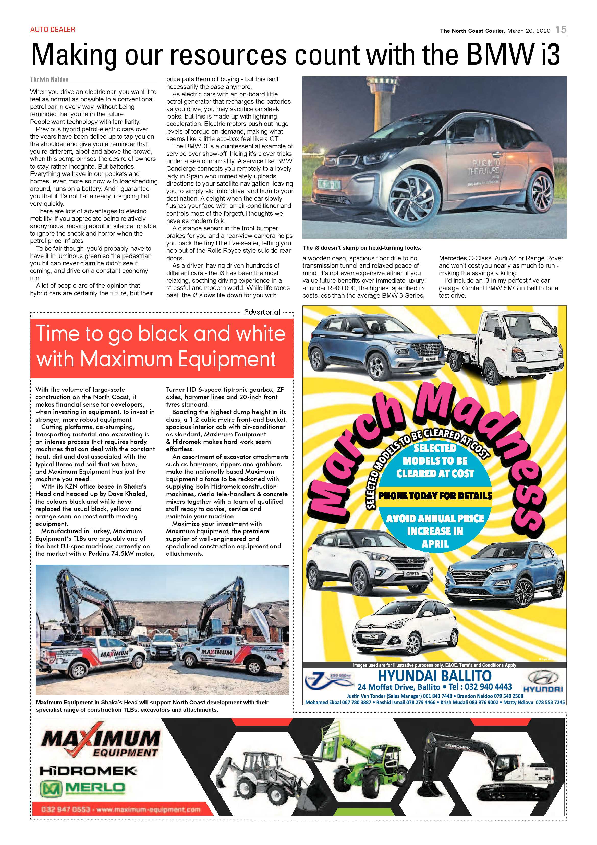 North Coast Courier 20 March 2020 page 15