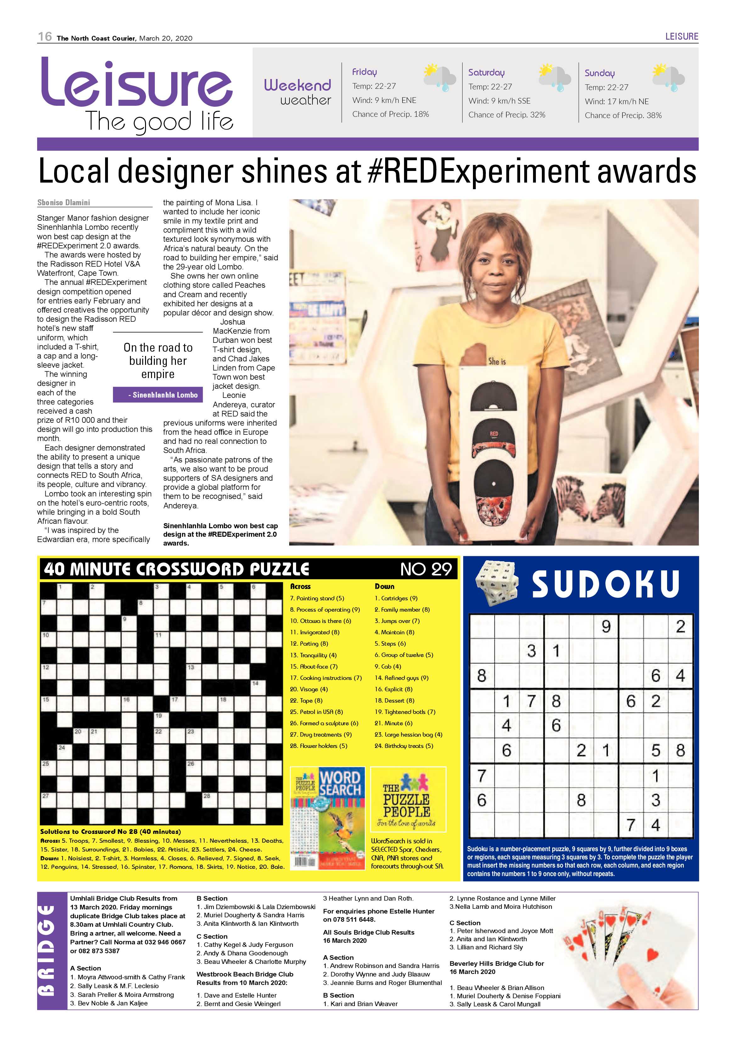 North Coast Courier 20 March 2020 page 16