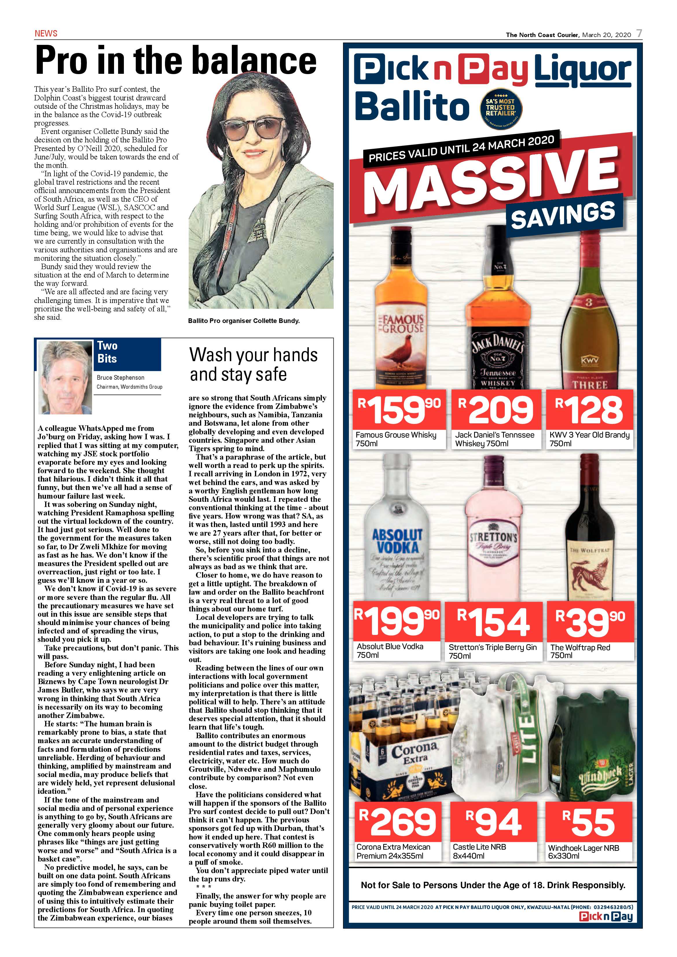 North Coast Courier 20 March 2020 page 7