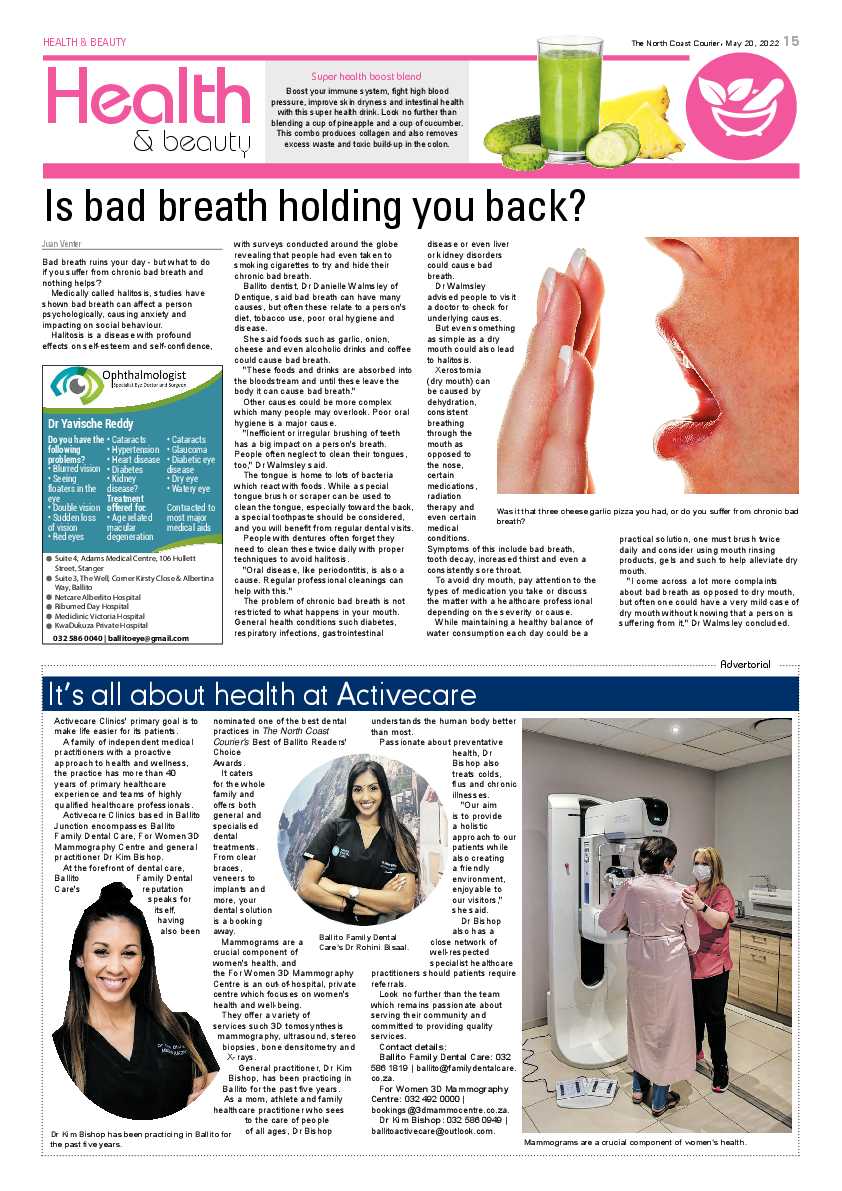 North Coast Courier 20 May 2022 page 15