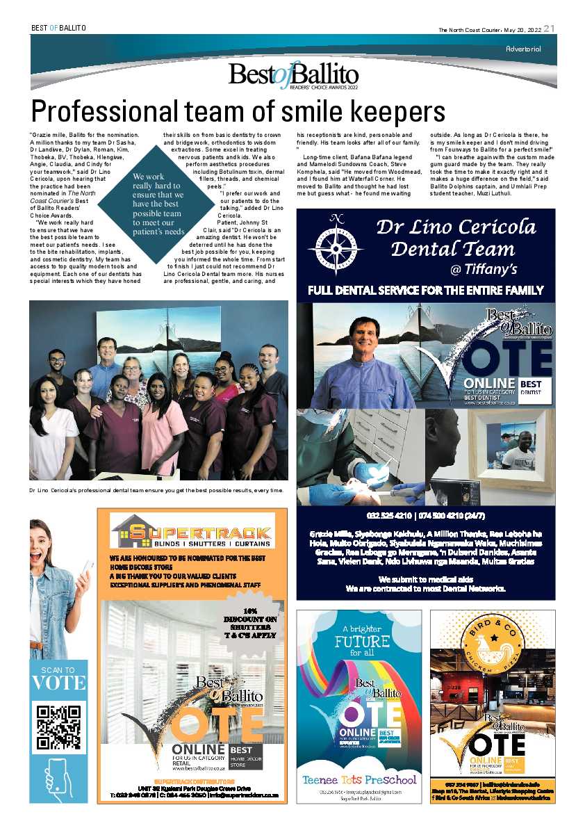North Coast Courier 20 May 2022 page 21