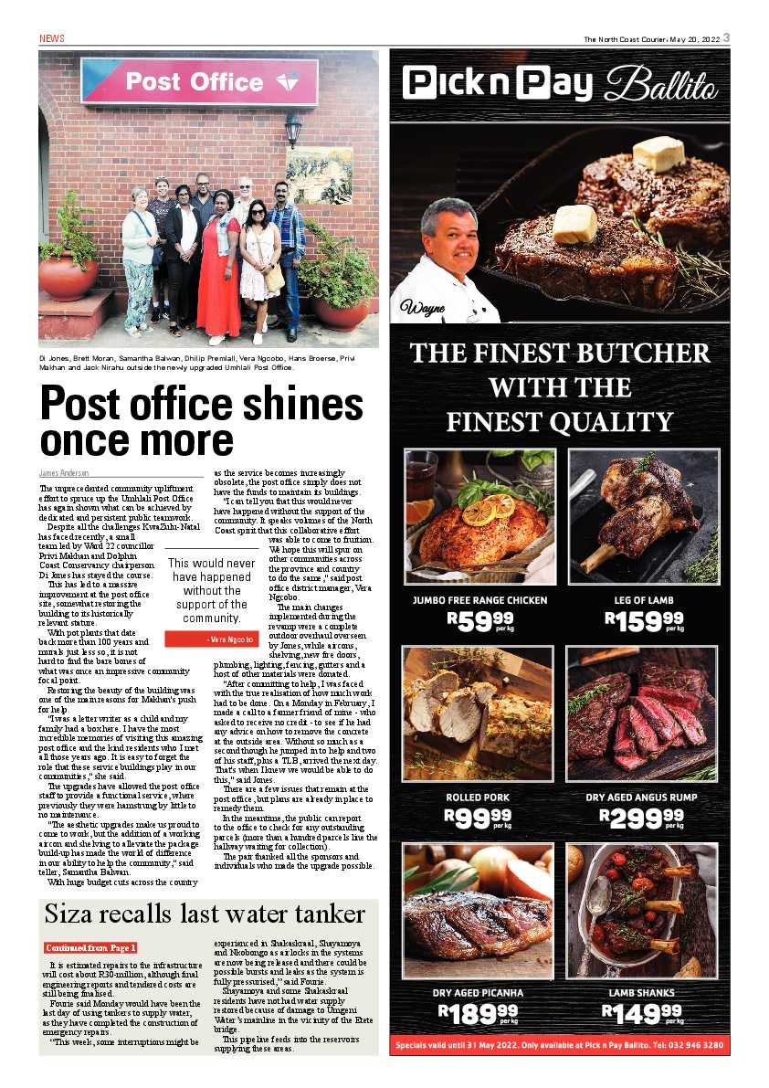 North Coast Courier 20 May 2022 page 3