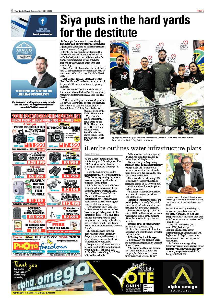 North Coast Courier 20 May 2022 page 6