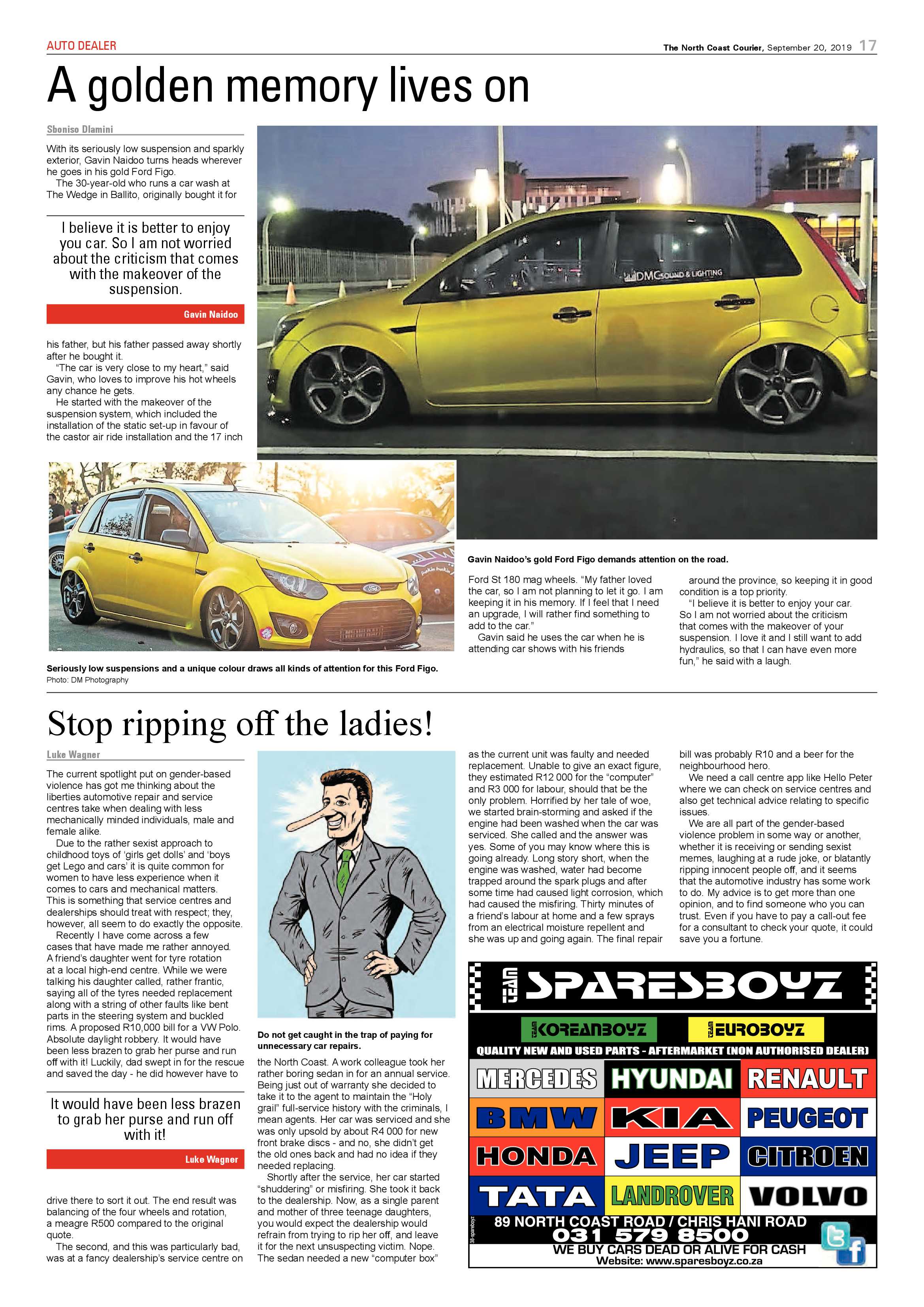 North Coast Courier 20 September 2019 page 16