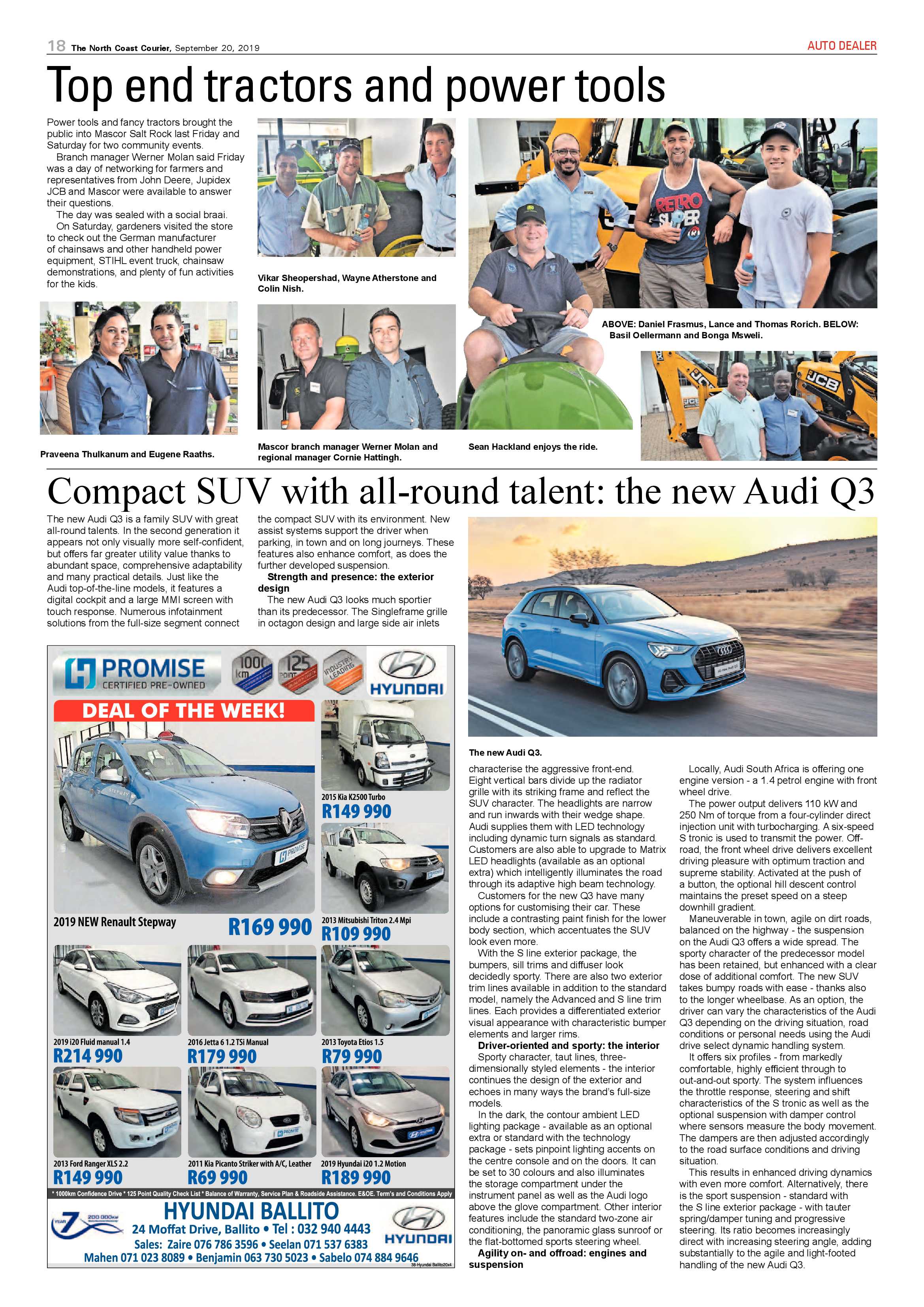 North Coast Courier 20 September 2019 page 17