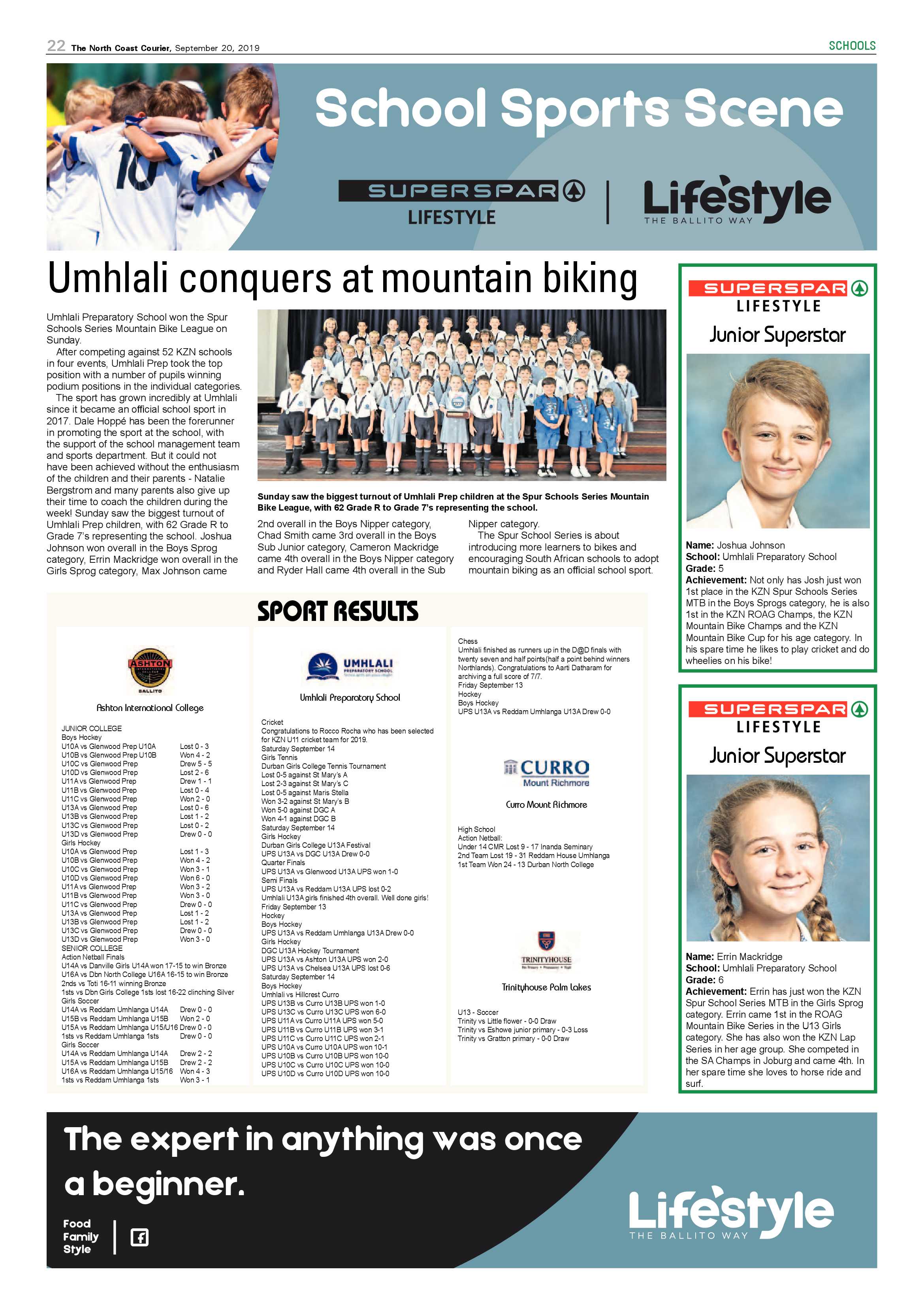 North Coast Courier 20 September 2019 page 21