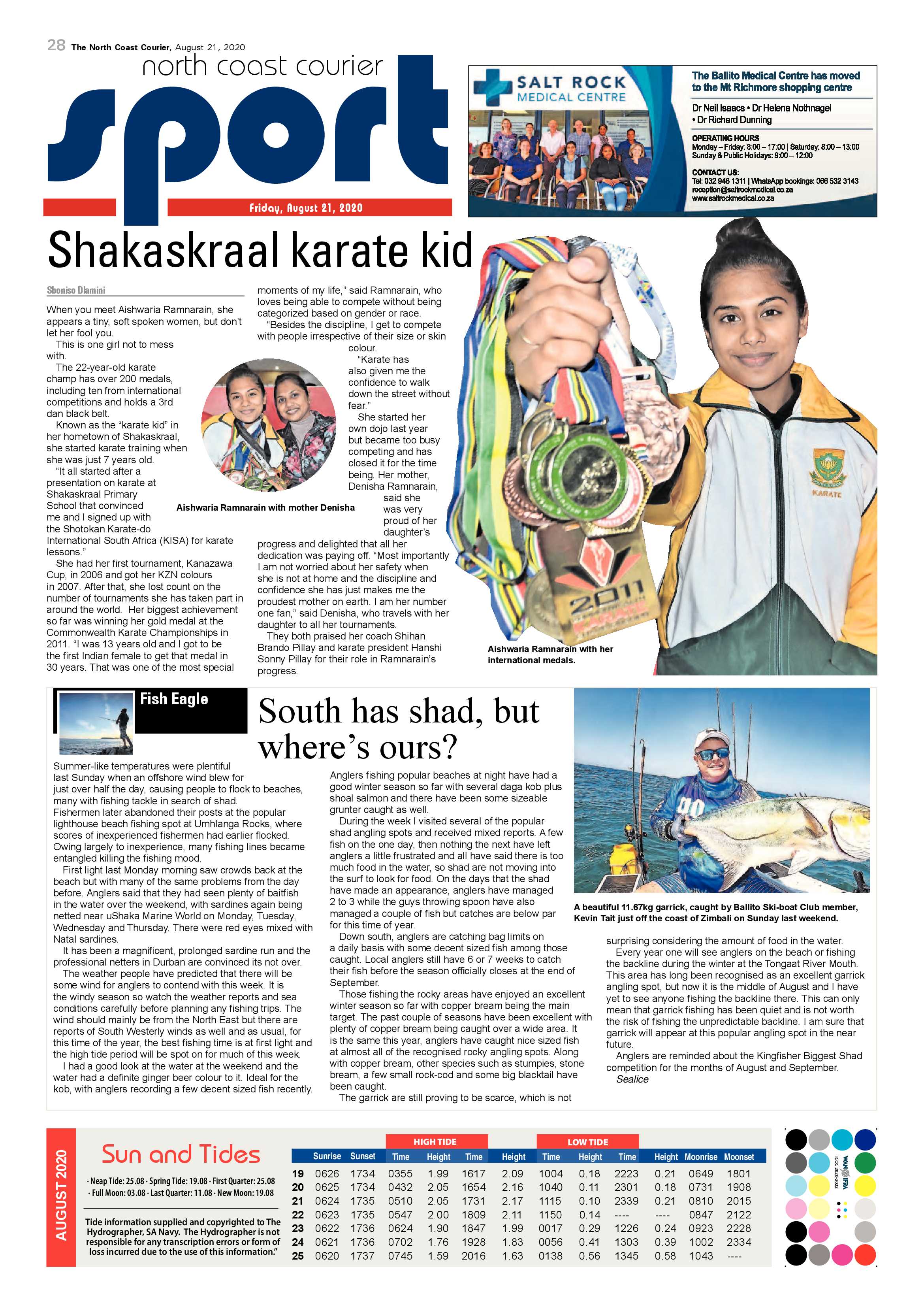 North Coast Courier 21 August 2020 page 28