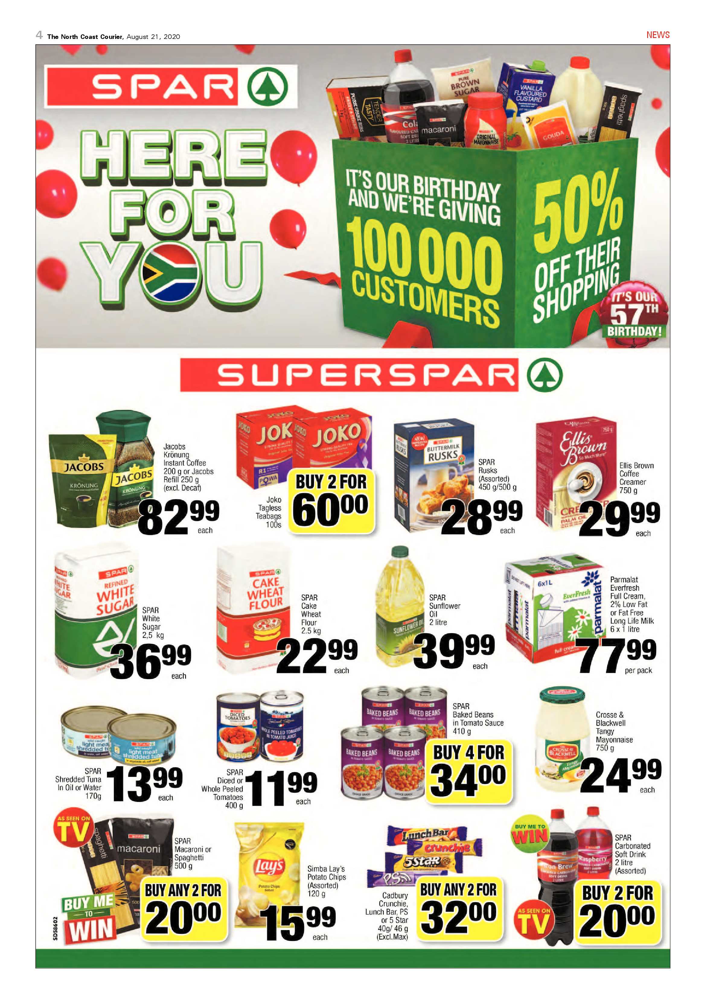 North Coast Courier 21 August 2020 page 4