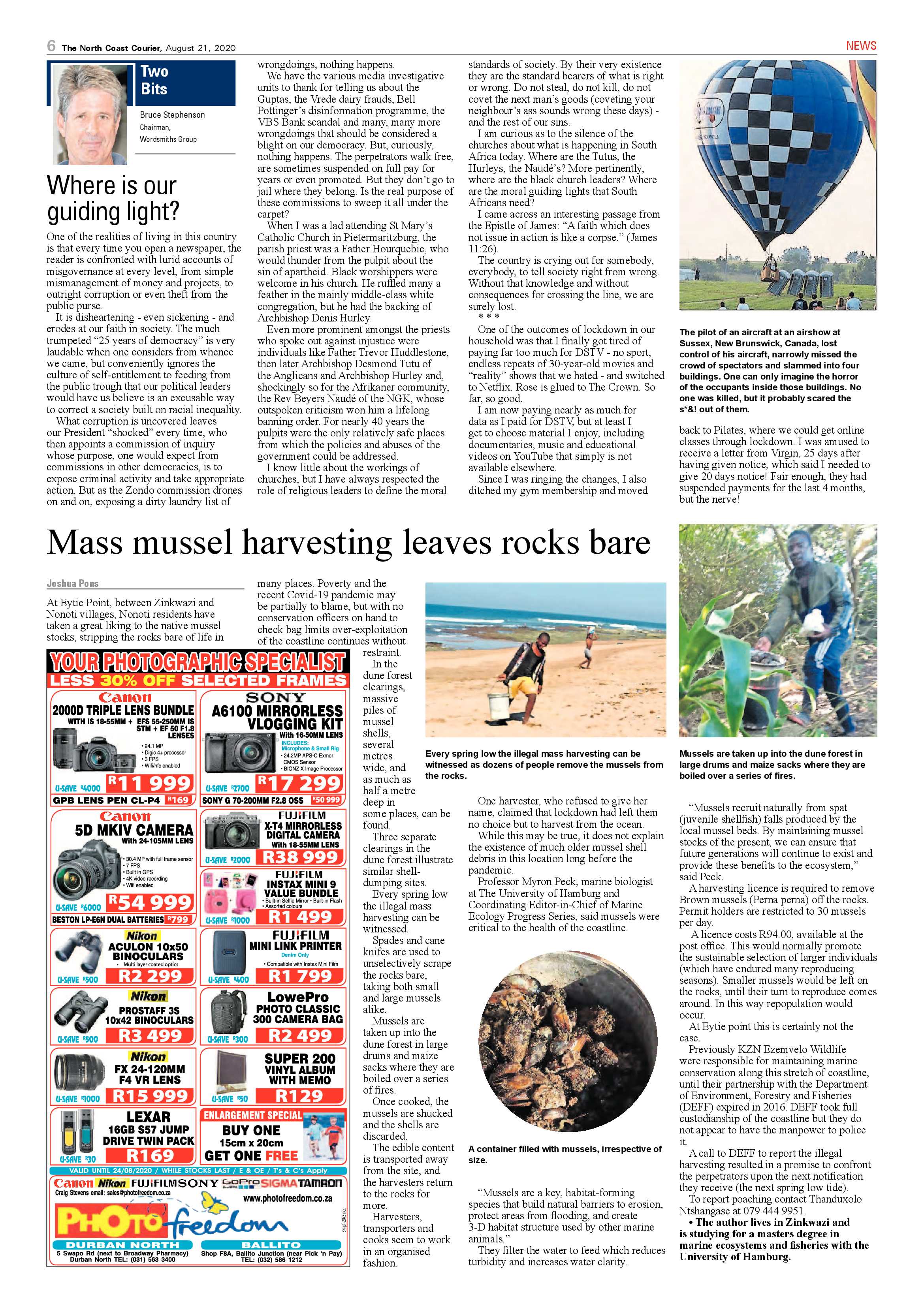 North Coast Courier 21 August 2020 page 6