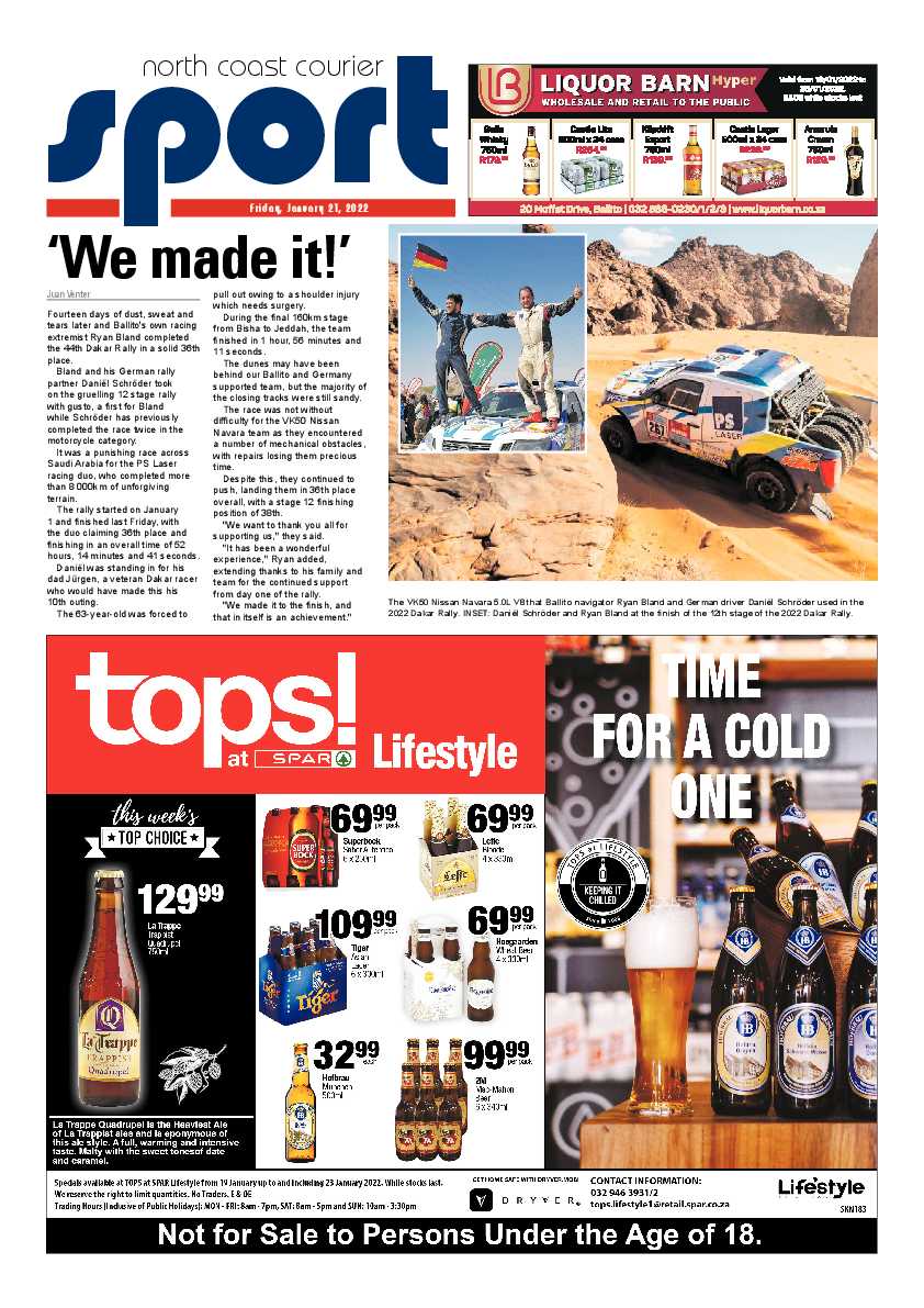 North Coast Courier 21 January 2022 page 20