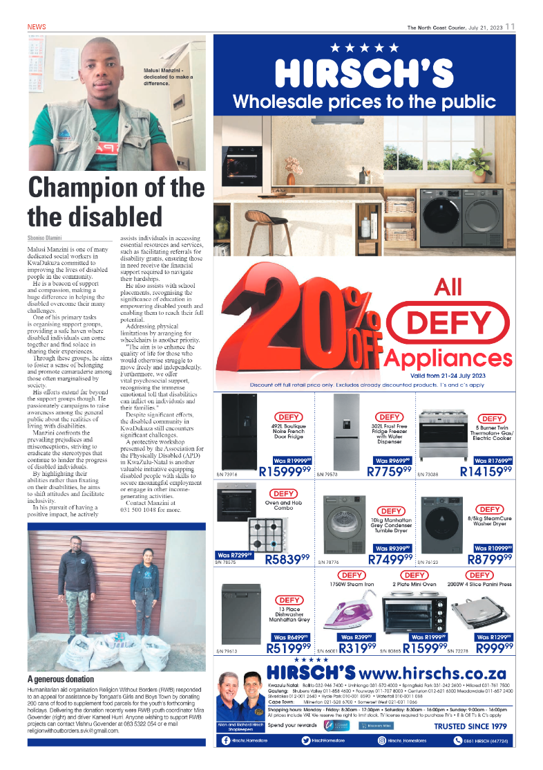 North Coast Courier 21 July 2023 page 11