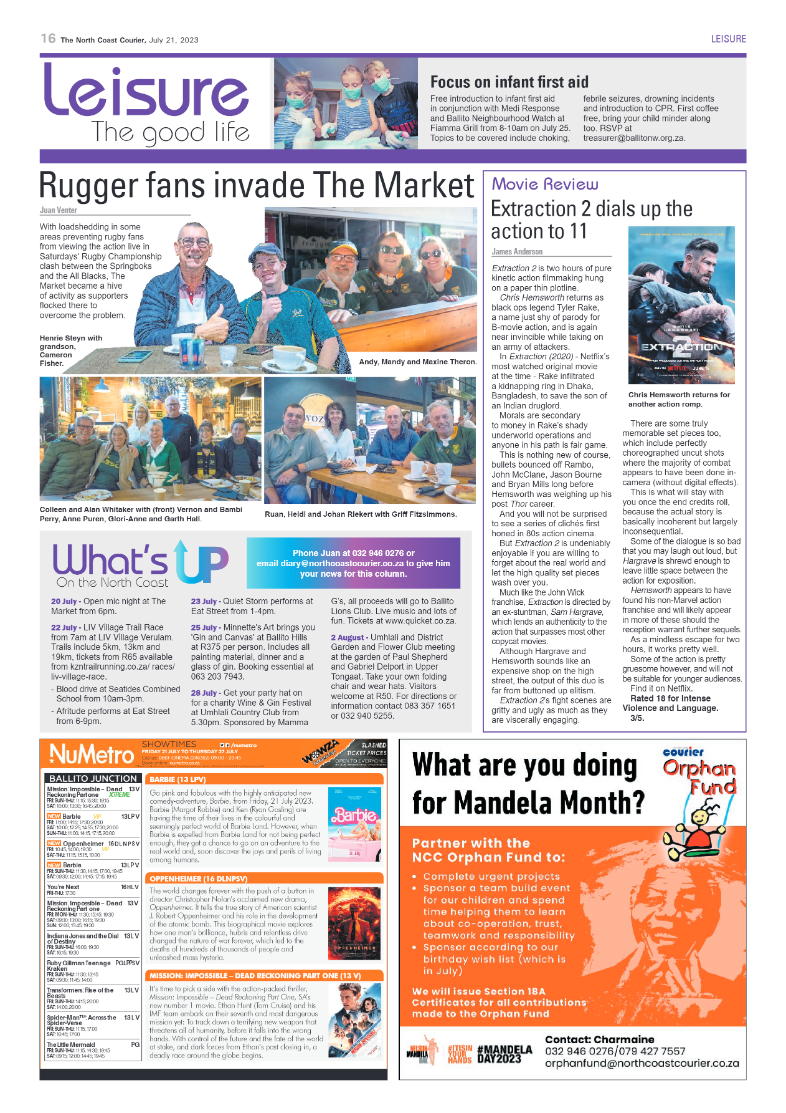 North Coast Courier 21 July 2023 page 16