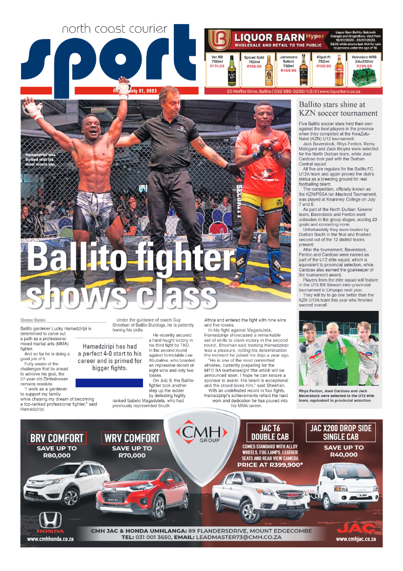 North Coast Courier 21 July 2023 page 20