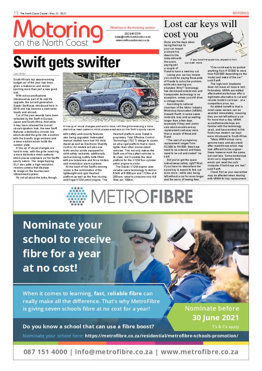 North Coast Courier 21 May 2021 page 12