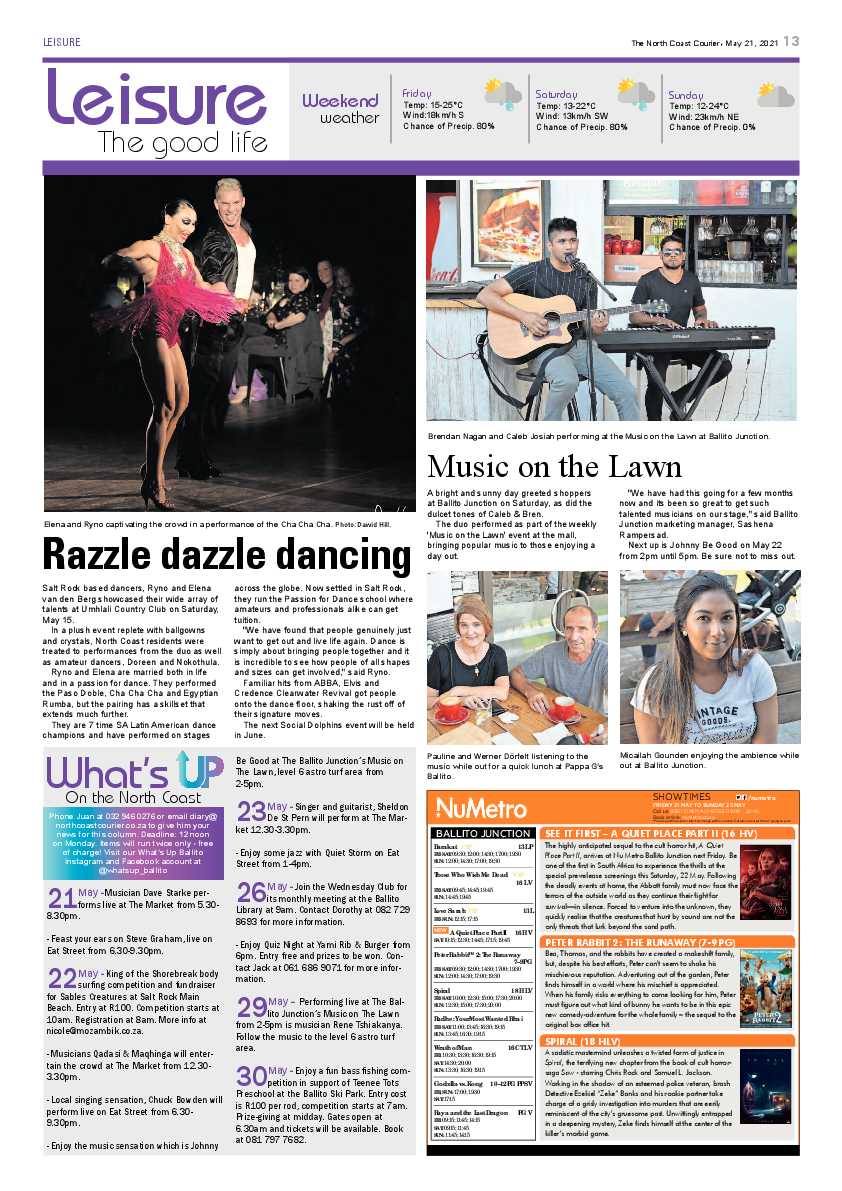 North Coast Courier 21 May 2021 page 13