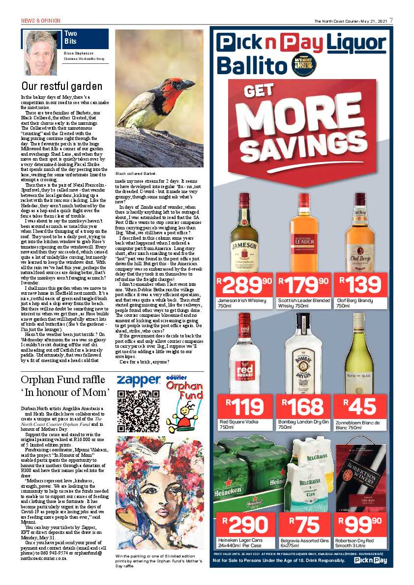 North Coast Courier 21 May 2021 page 7