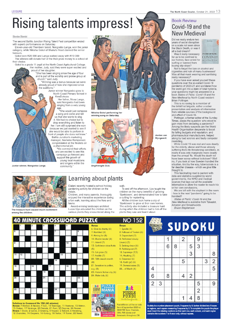 North Coast Courier 21 October 2022 page 13
