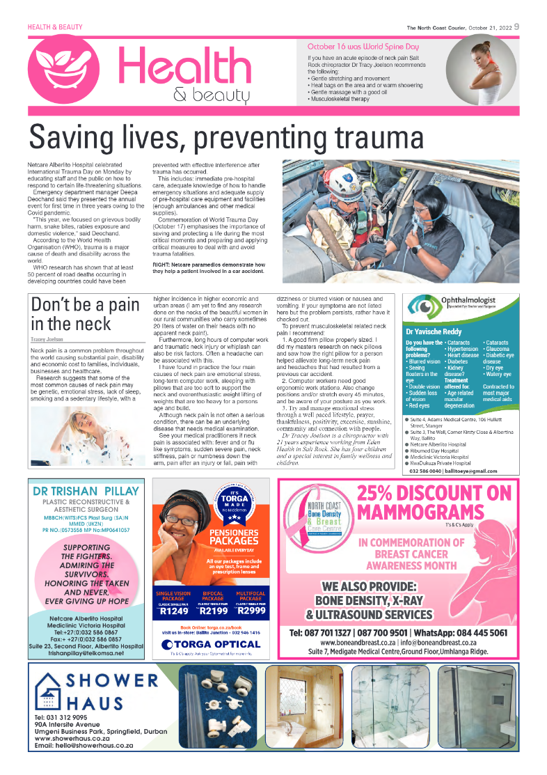 North Coast Courier 21 October 2022 page 9