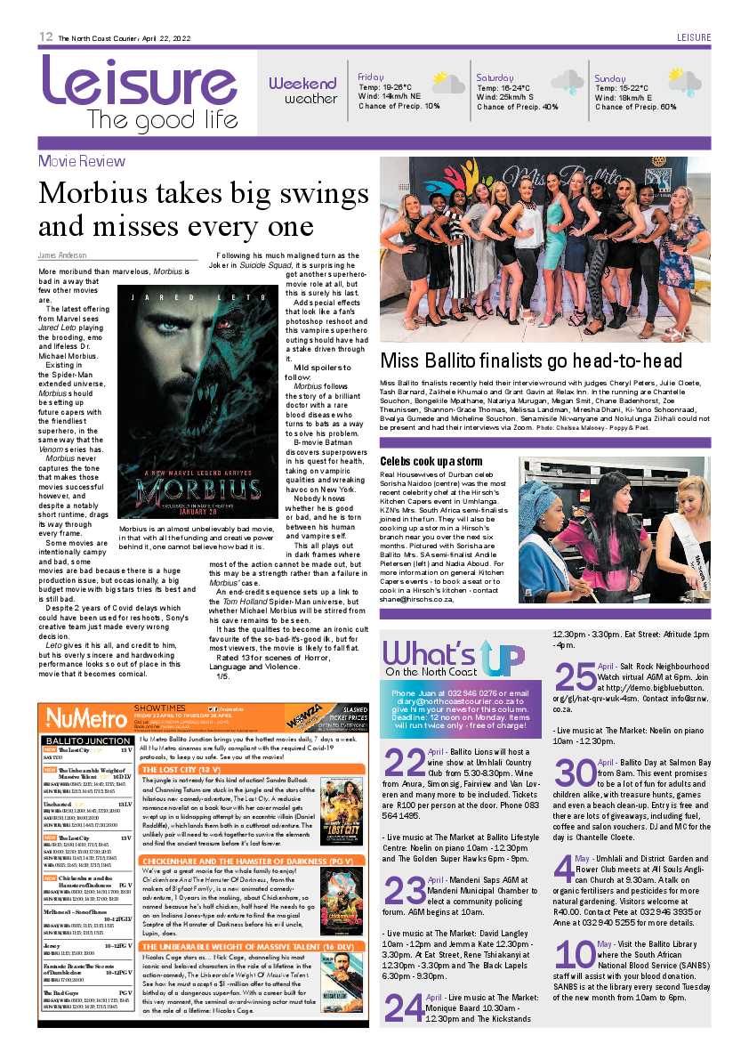 North Coast Courier 22 April 2022 page 12