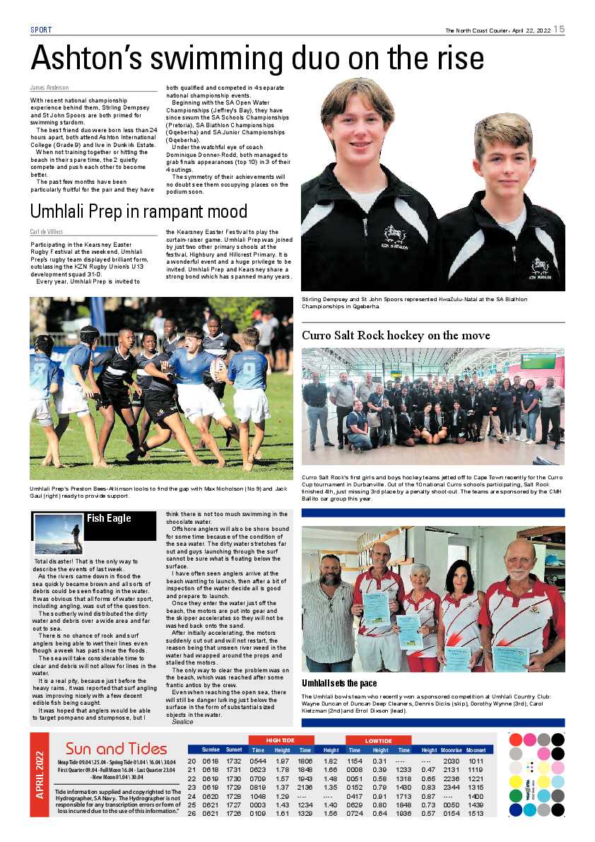 North Coast Courier 22 April 2022 page 15