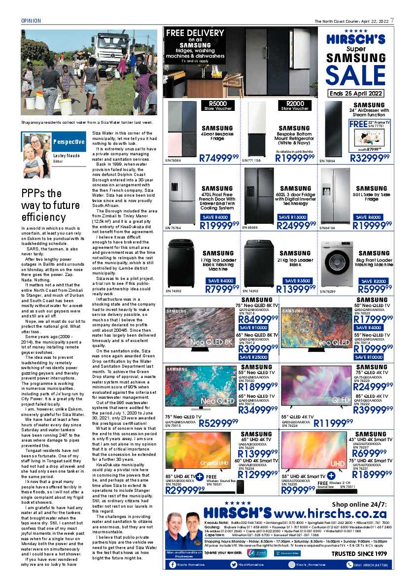 North Coast Courier 22 April 2022 page 7