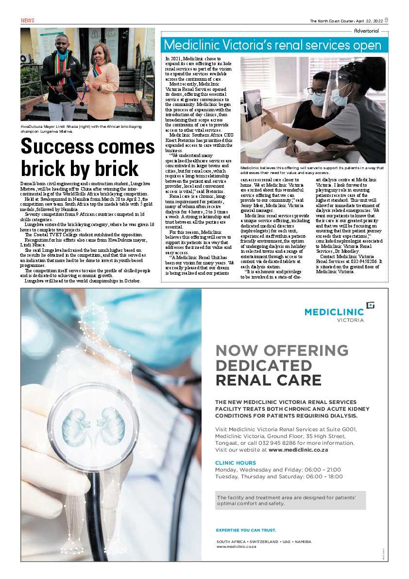 North Coast Courier 22 April 2022 page 9