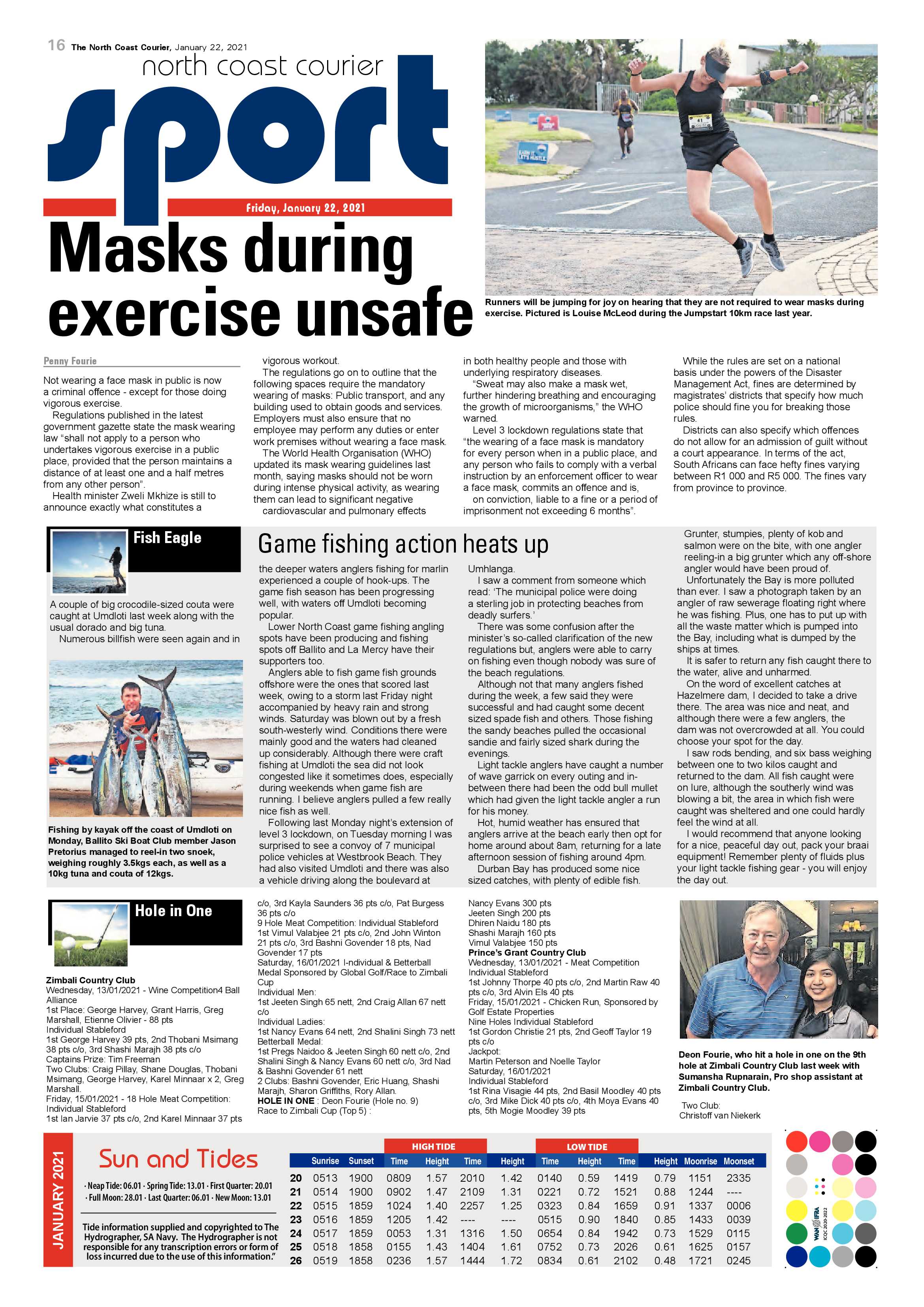 North Coast Courier 22 January 2021 page 16