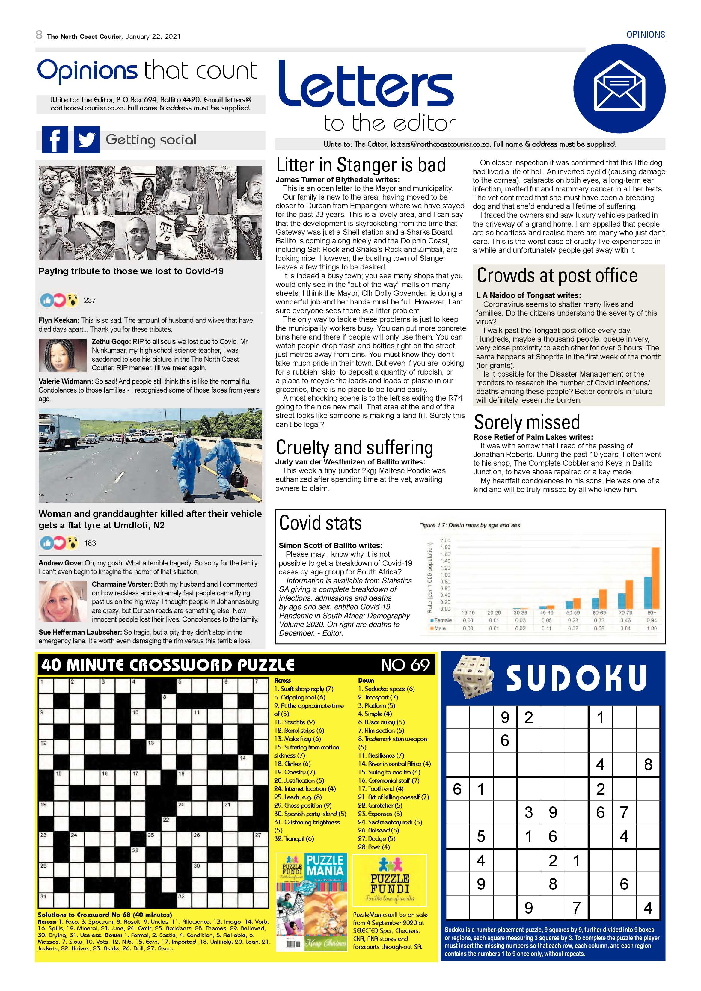 North Coast Courier 22 January 2021 page 8