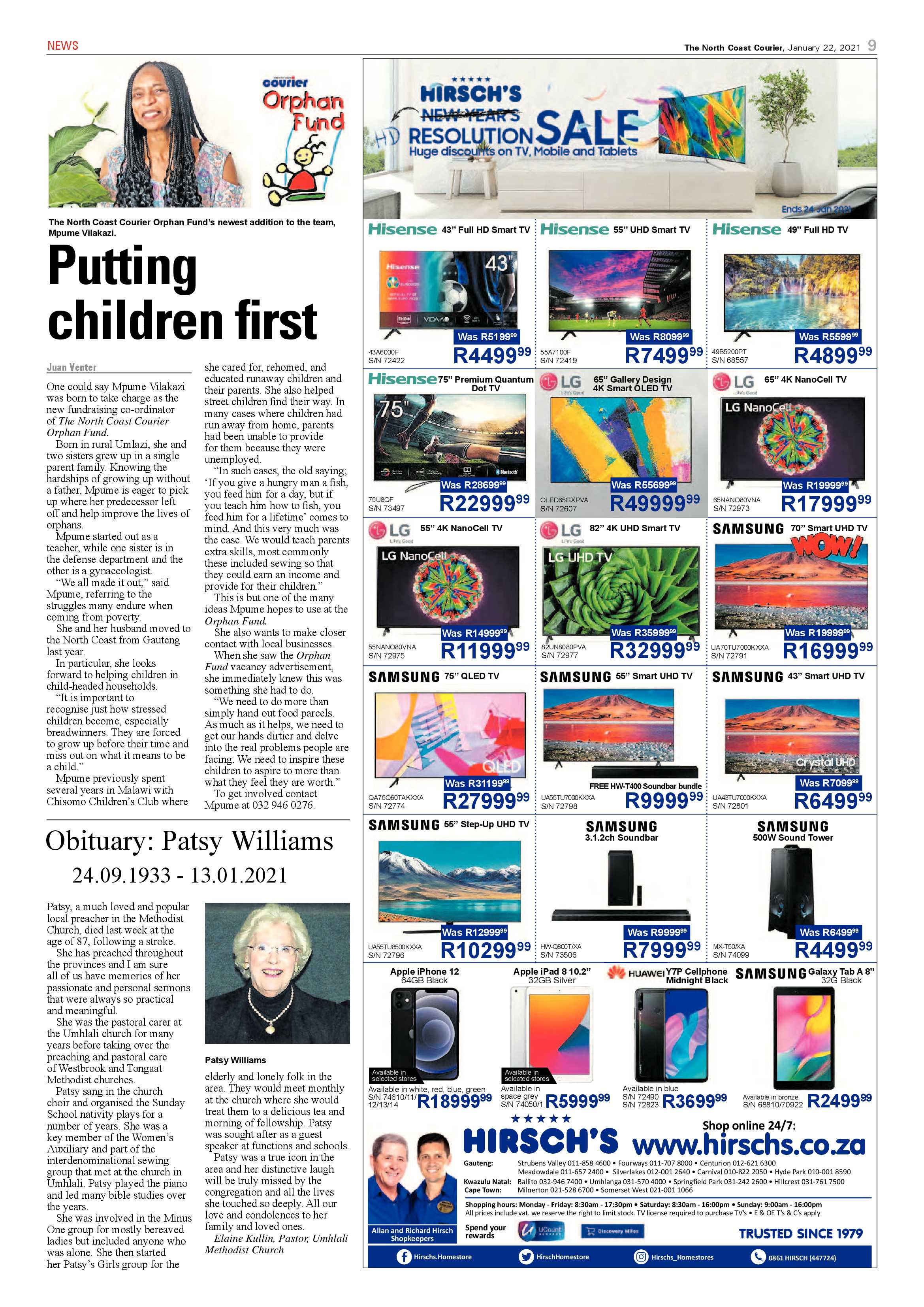 North Coast Courier 22 January 2021 page 9