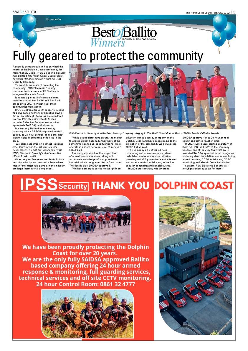 North Coast Courier 22 July 2022 page 13