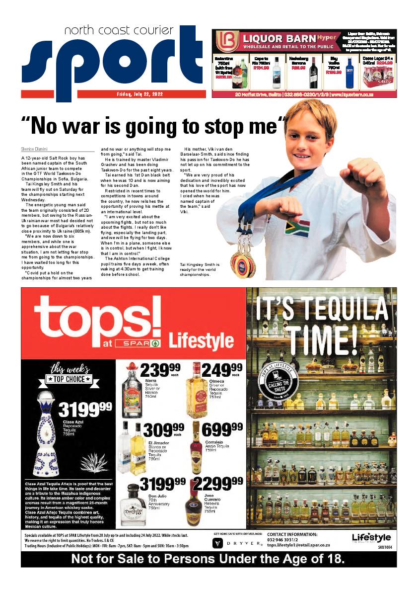 North Coast Courier 22 July 2022 page 20