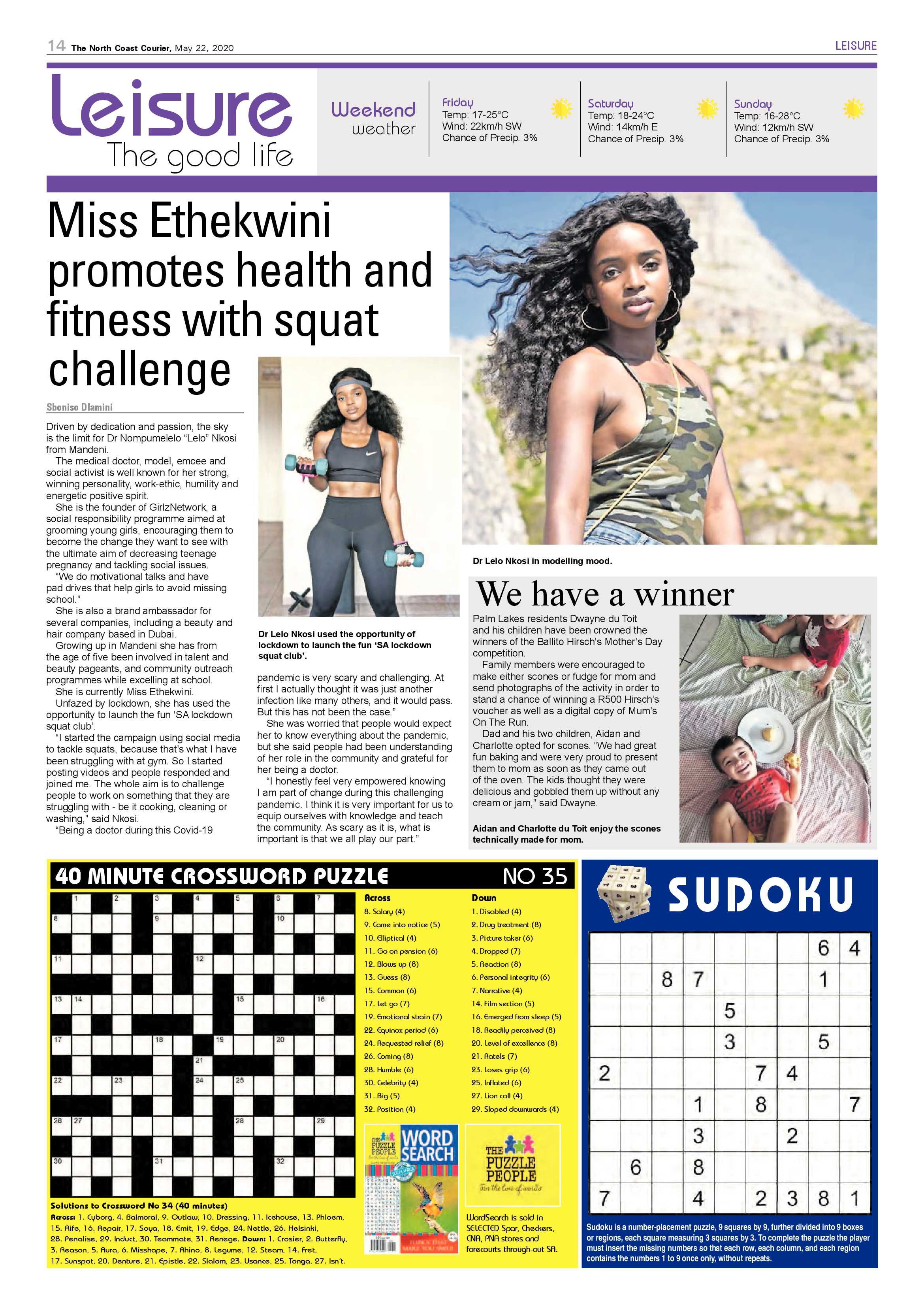 North Coast Courier 22 May 2020 page 14