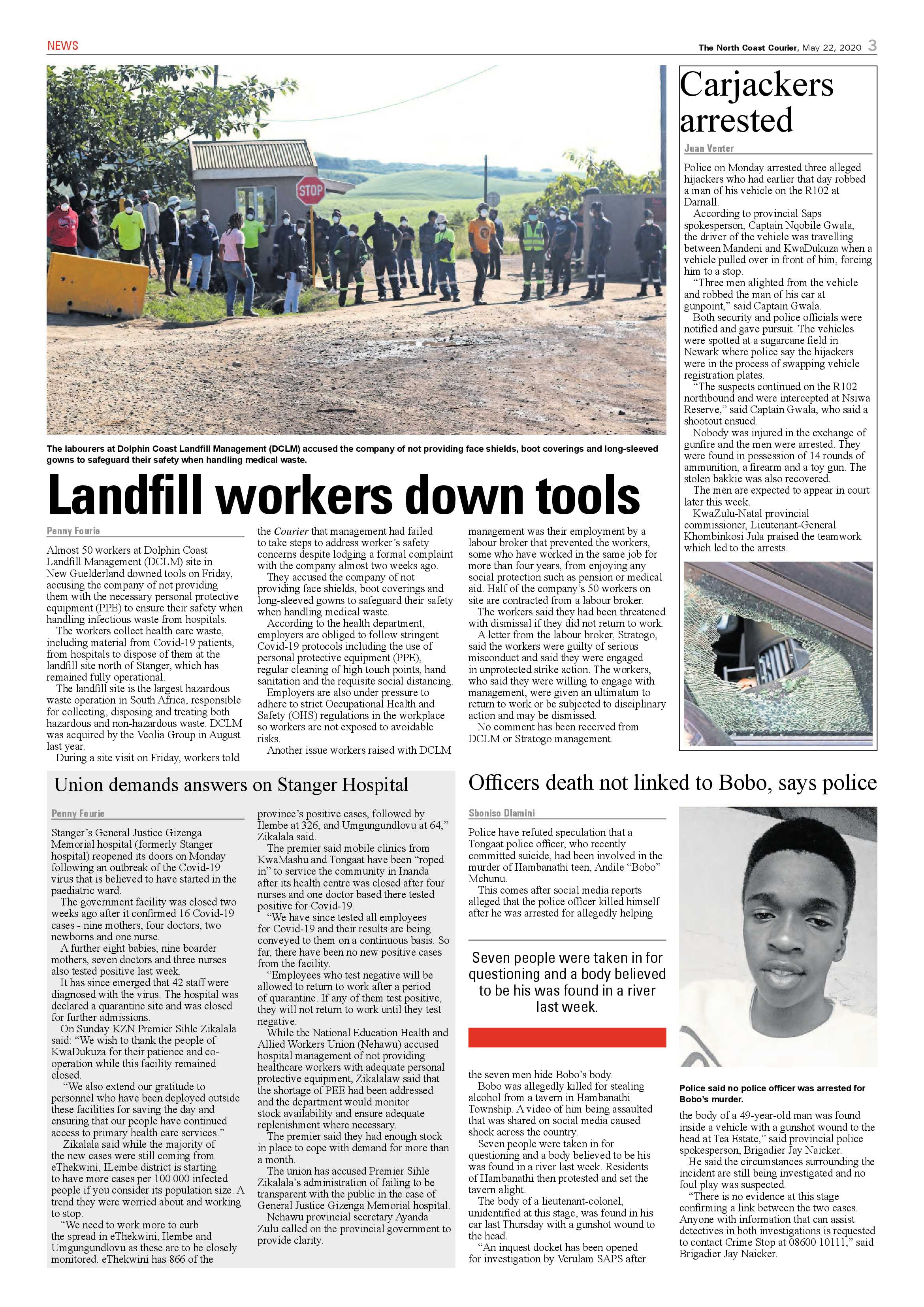 North Coast Courier 22 May 2020 page 3