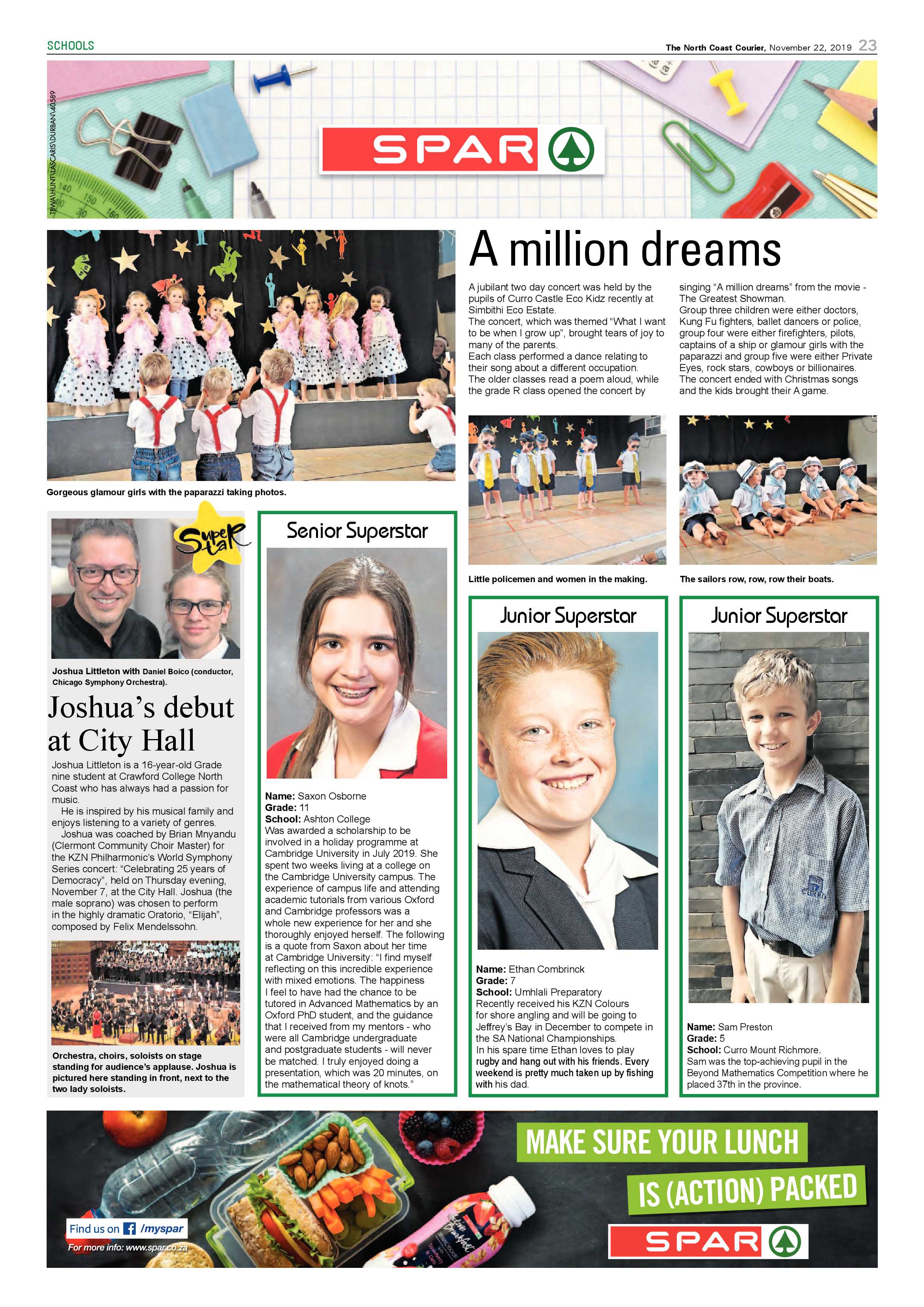 North Coast Courier 22 November 2019 page 23
