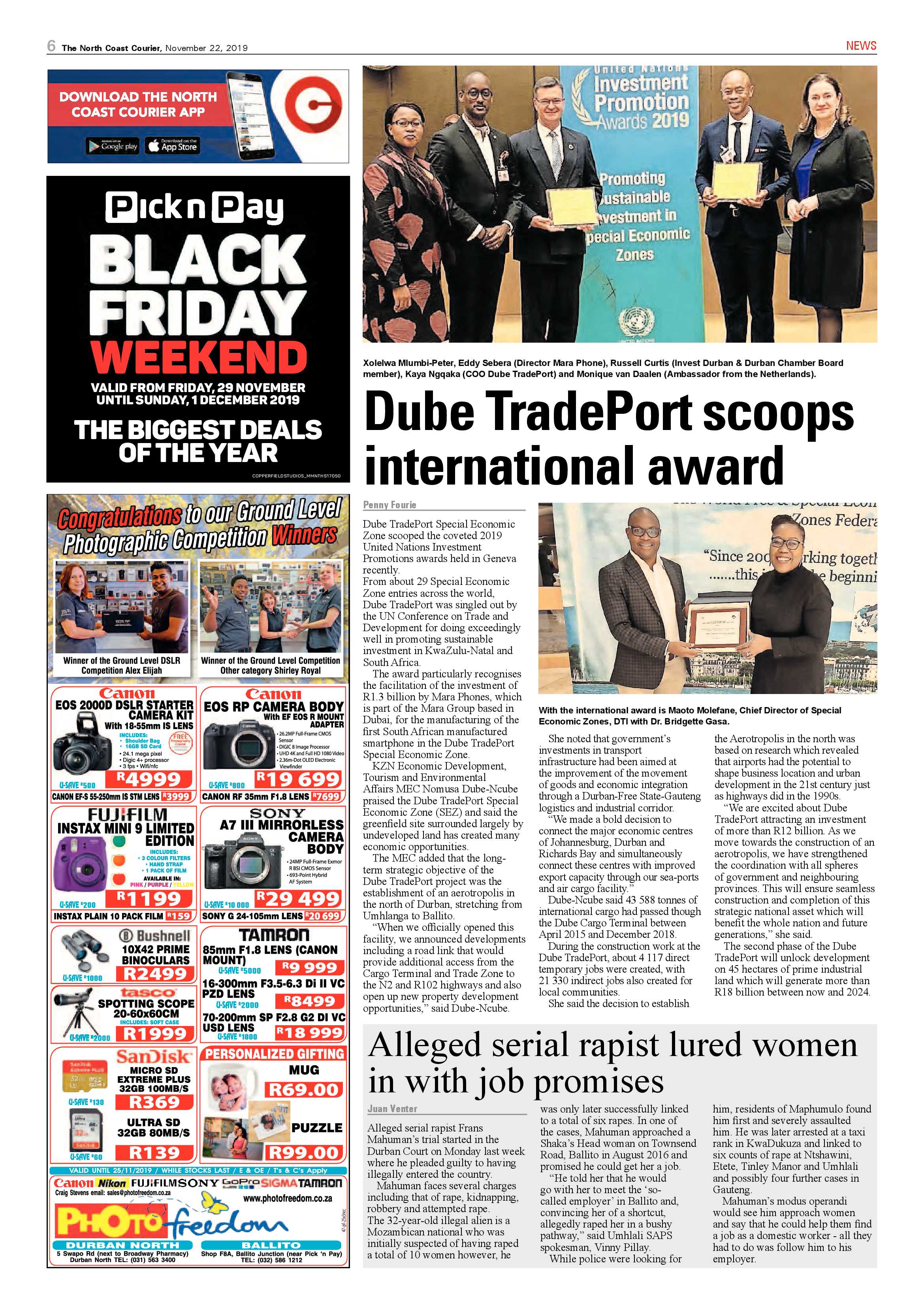 North Coast Courier 22 November 2019 page 6