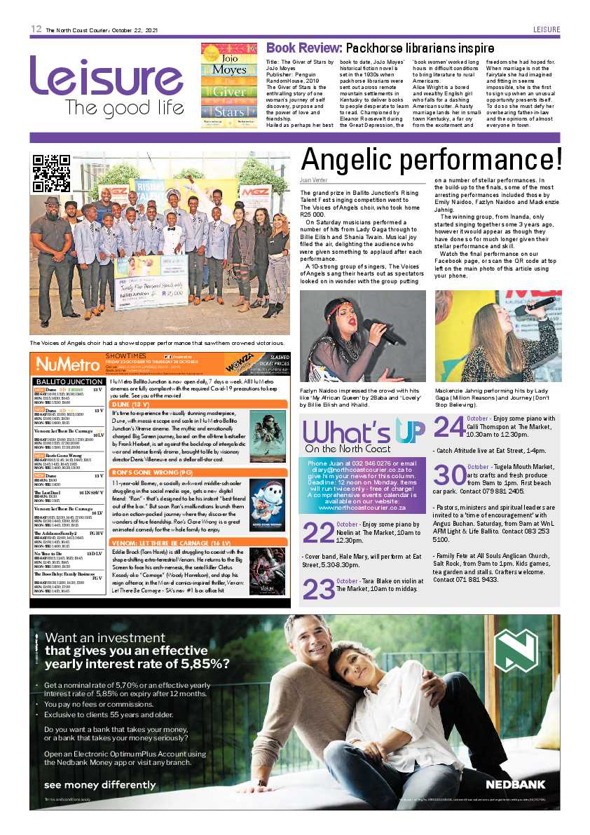 North Coast Courier 22 October 2021 page 12