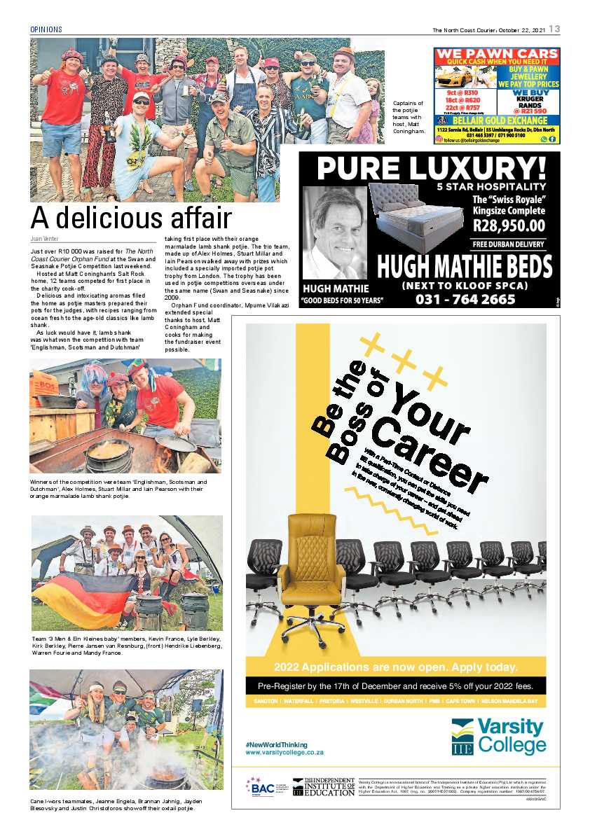 North Coast Courier 22 October 2021 page 13