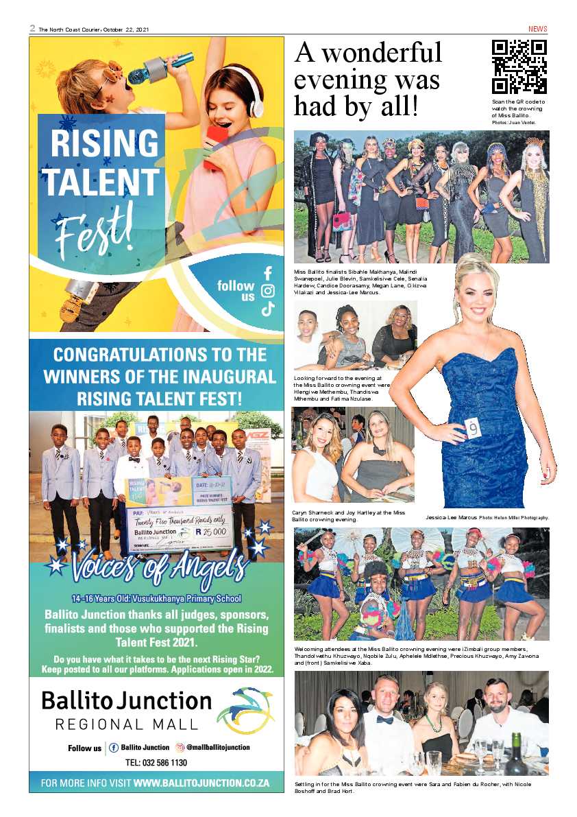North Coast Courier 22 October 2021 page 2