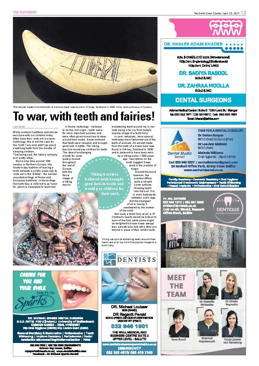 North Coast Courier 23 April 2021 page 13