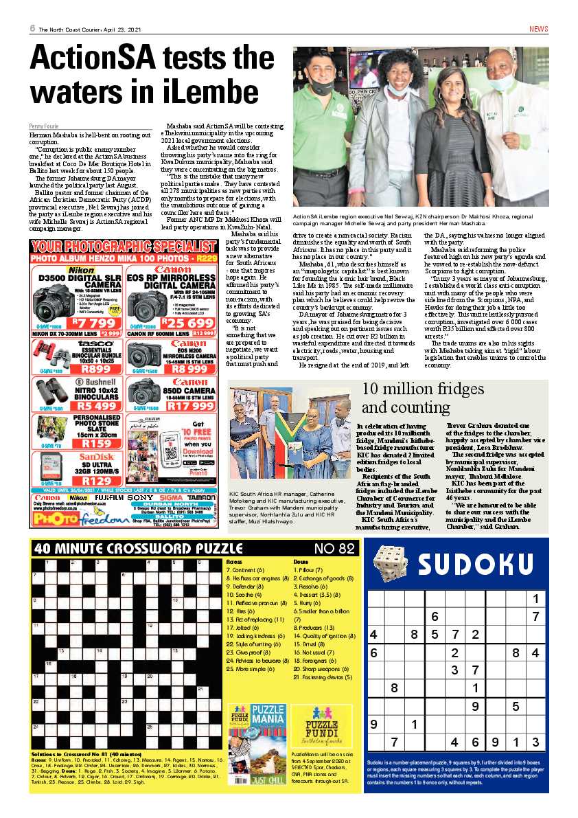 North Coast Courier 23 April 2021 page 6