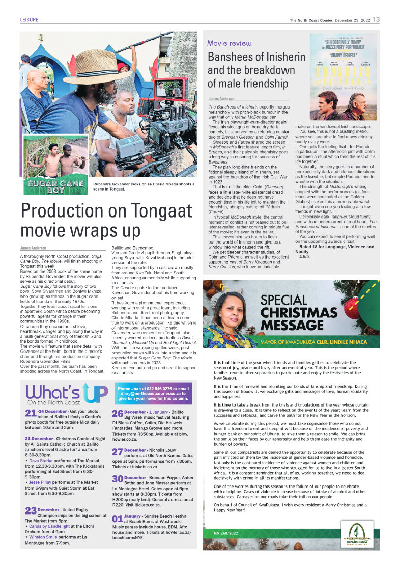 North Coast Courier 23 December 2022 page 13