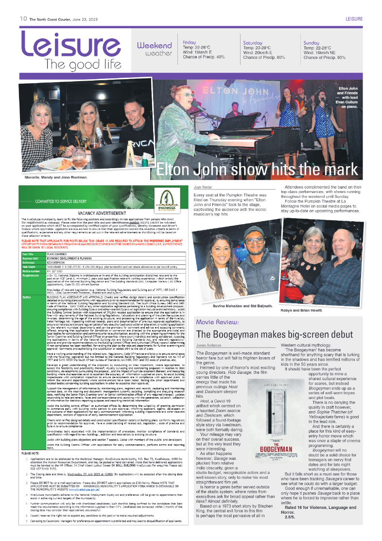 North Coast Courier 23 June 2023 page 10