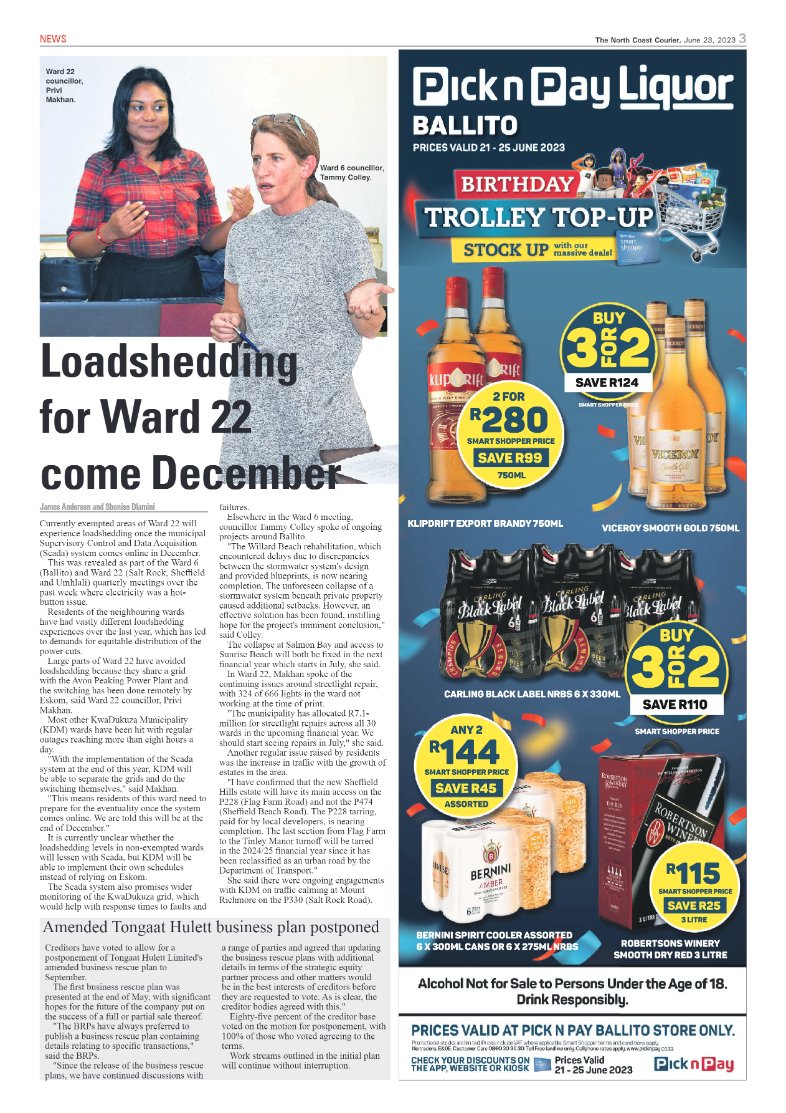 North Coast Courier 23 June 2023 page 3