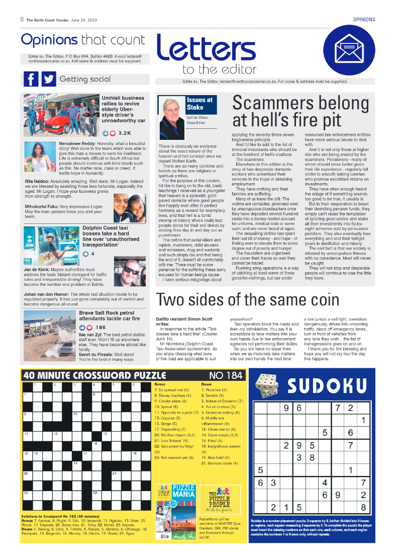 North Coast Courier 23 June 2023 page 8