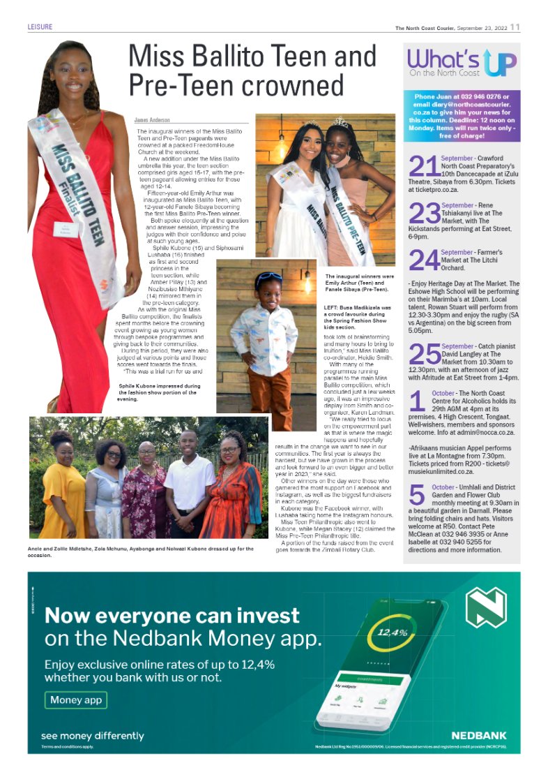 North Coast Courier 23 September 2022 page 11