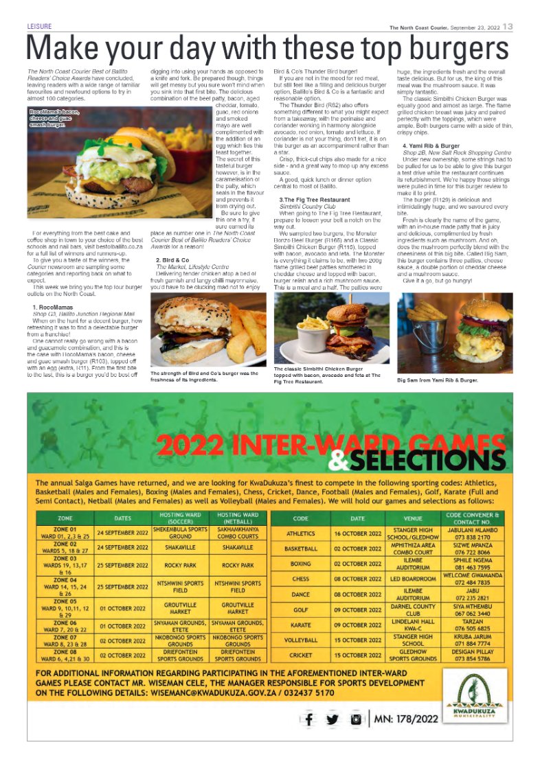 North Coast Courier 23 September 2022 page 13