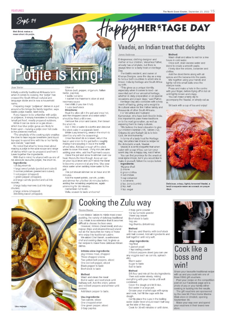 North Coast Courier 23 September 2022 page 15