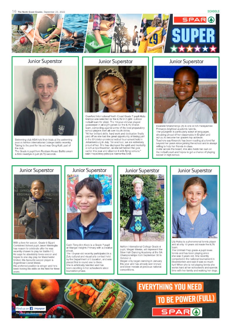 North Coast Courier 23 September 2022 page 16