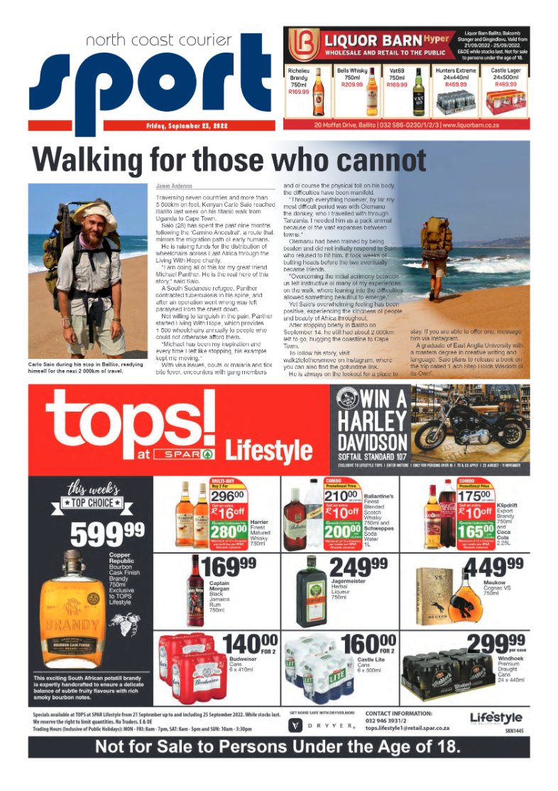 North Coast Courier 23 September 2022 page 20