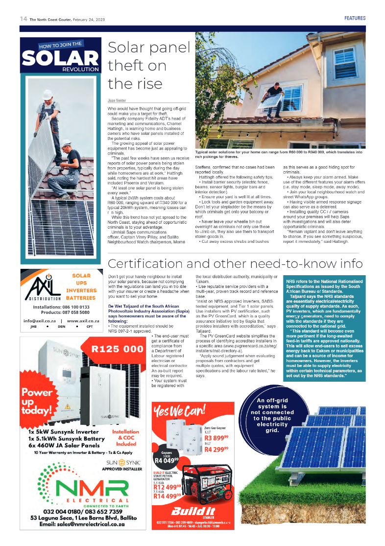 North Coast Courier 24 February 2023 page 14